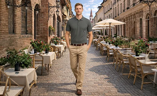 Polo shirt sample